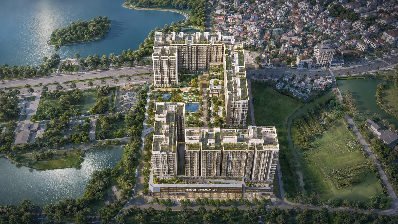 Phối cảnh dự án Mandarin Garden 3.